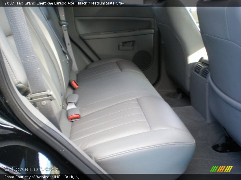 Black / Medium Slate Gray 2007 Jeep Grand Cherokee Laredo 4x4