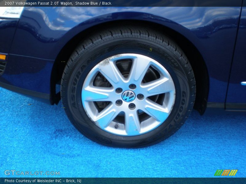 Shadow Blue / Black 2007 Volkswagen Passat 2.0T Wagon