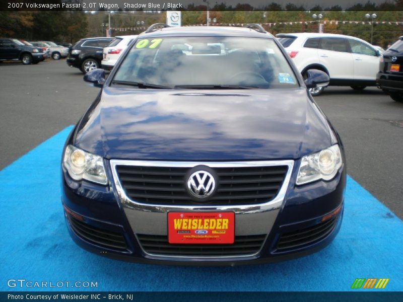 Shadow Blue / Black 2007 Volkswagen Passat 2.0T Wagon