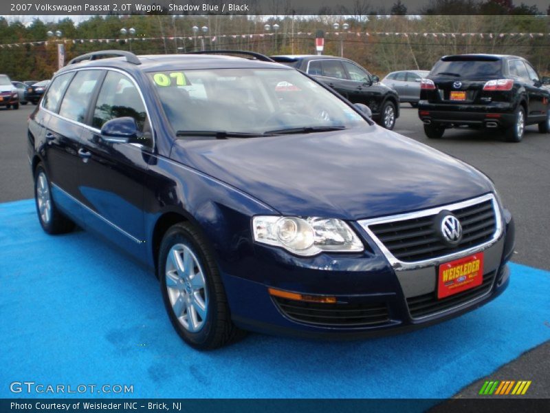 Shadow Blue / Black 2007 Volkswagen Passat 2.0T Wagon