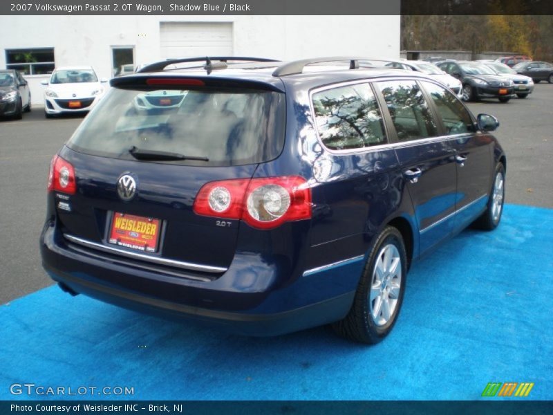 Shadow Blue / Black 2007 Volkswagen Passat 2.0T Wagon