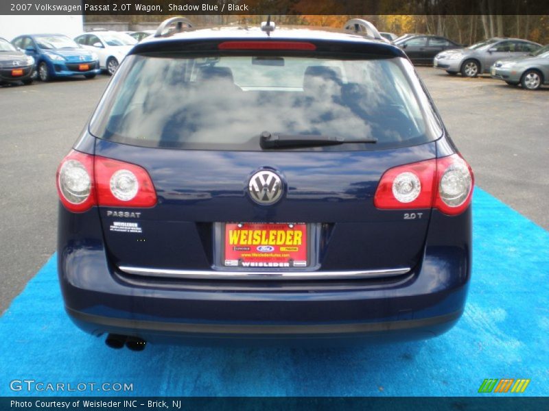 Shadow Blue / Black 2007 Volkswagen Passat 2.0T Wagon