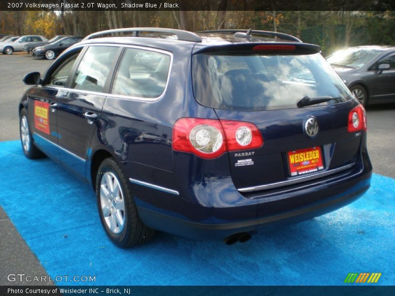 Shadow Blue / Black 2007 Volkswagen Passat 2.0T Wagon
