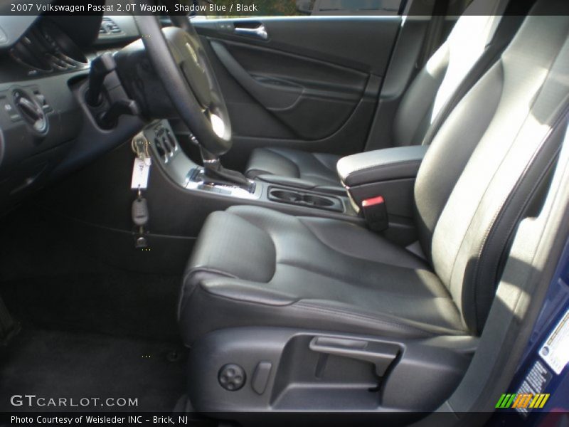 Shadow Blue / Black 2007 Volkswagen Passat 2.0T Wagon