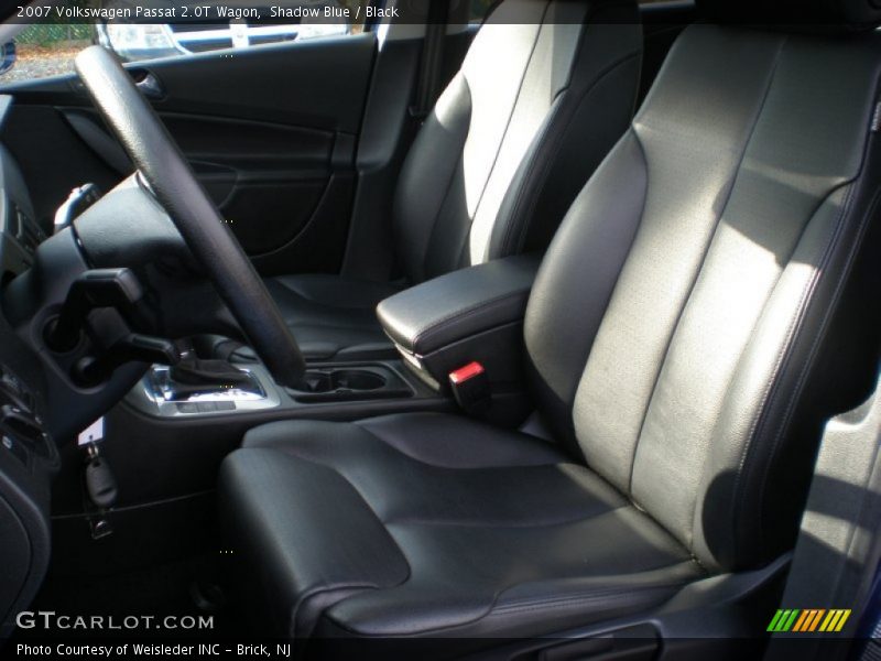 Shadow Blue / Black 2007 Volkswagen Passat 2.0T Wagon