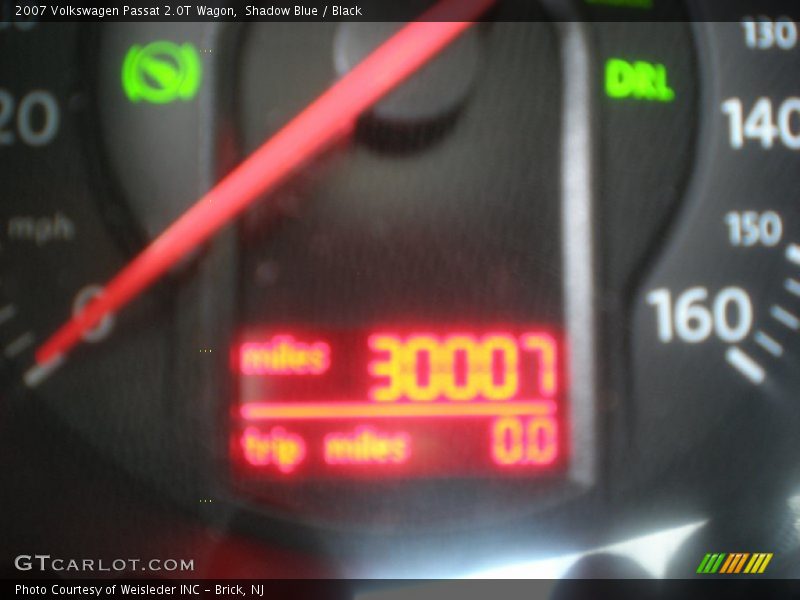 Shadow Blue / Black 2007 Volkswagen Passat 2.0T Wagon