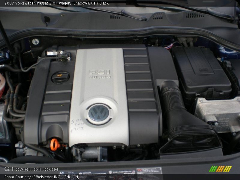 Shadow Blue / Black 2007 Volkswagen Passat 2.0T Wagon