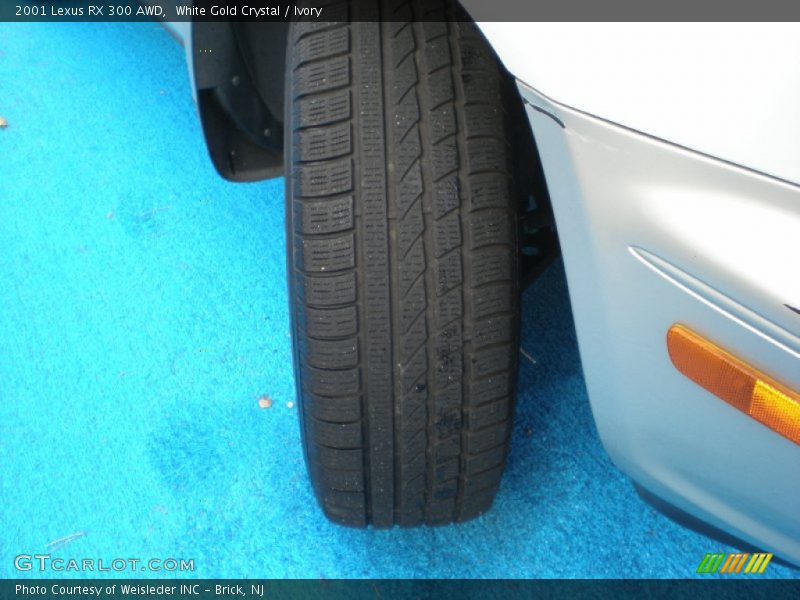 White Gold Crystal / Ivory 2001 Lexus RX 300 AWD