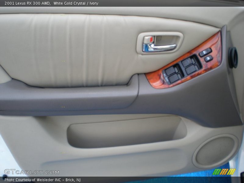 White Gold Crystal / Ivory 2001 Lexus RX 300 AWD
