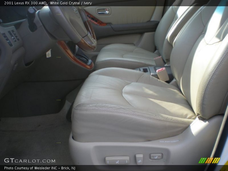 White Gold Crystal / Ivory 2001 Lexus RX 300 AWD