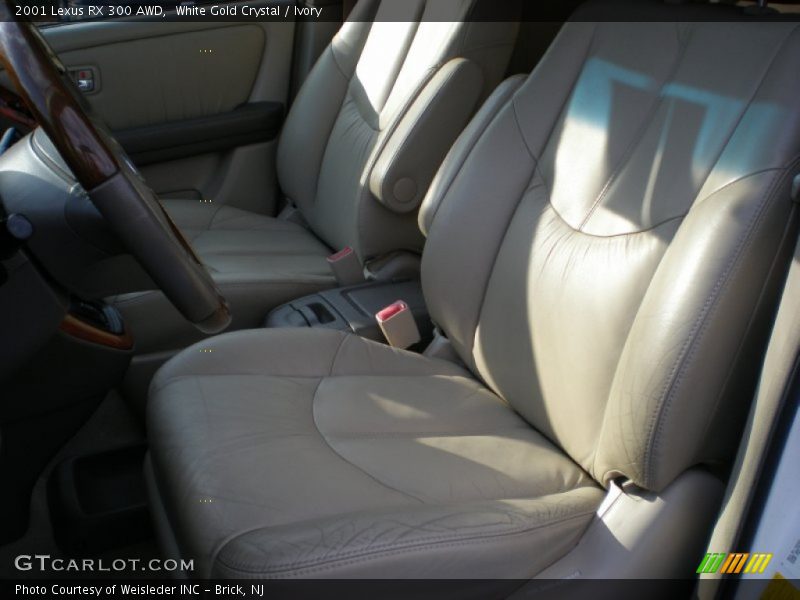 White Gold Crystal / Ivory 2001 Lexus RX 300 AWD