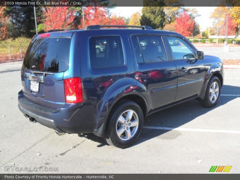 Bali Blue Pearl / Gray 2009 Honda Pilot EX