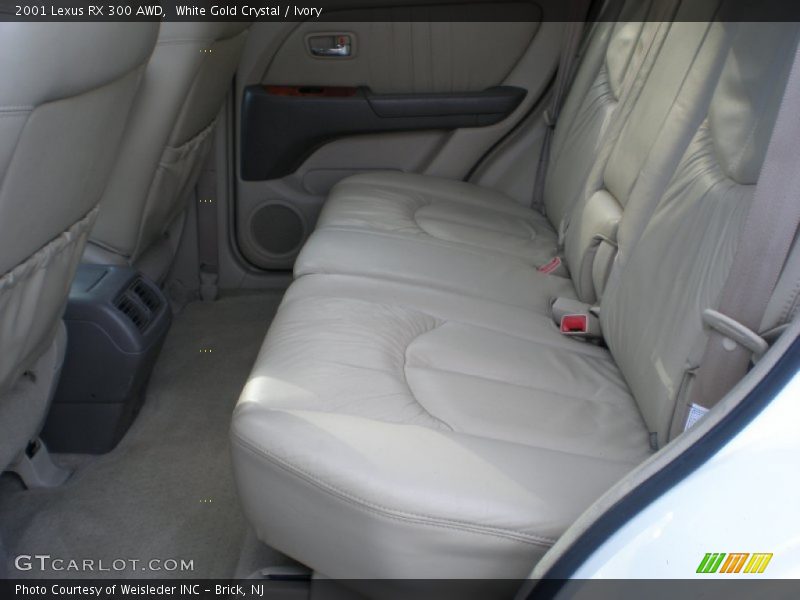 White Gold Crystal / Ivory 2001 Lexus RX 300 AWD