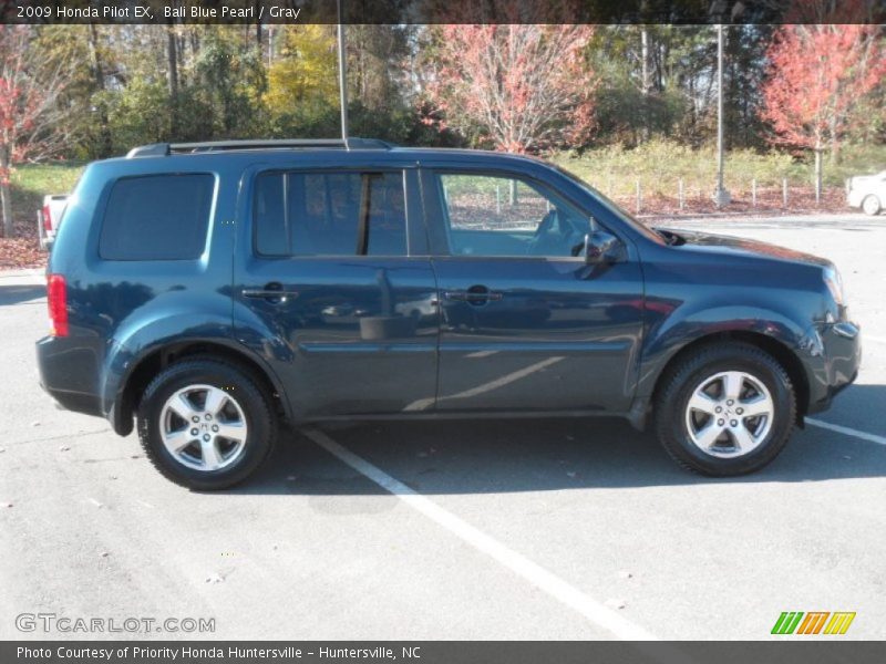 Bali Blue Pearl / Gray 2009 Honda Pilot EX