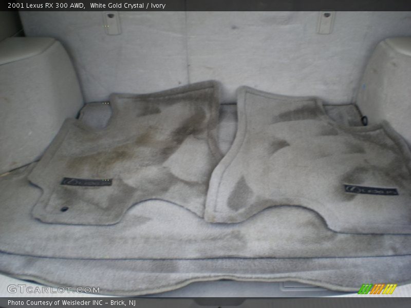 White Gold Crystal / Ivory 2001 Lexus RX 300 AWD