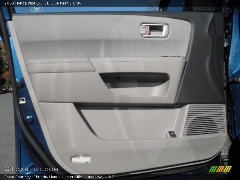 Bali Blue Pearl / Gray 2009 Honda Pilot EX
