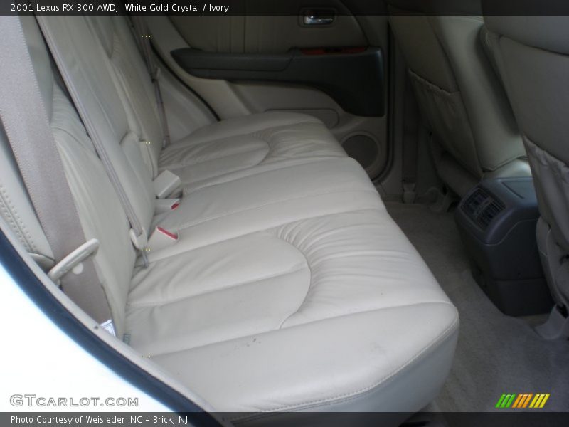 White Gold Crystal / Ivory 2001 Lexus RX 300 AWD