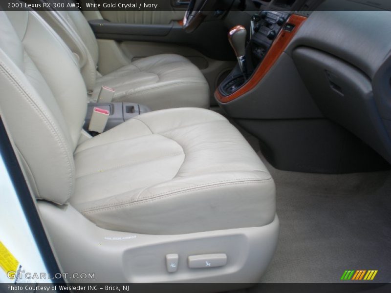 White Gold Crystal / Ivory 2001 Lexus RX 300 AWD