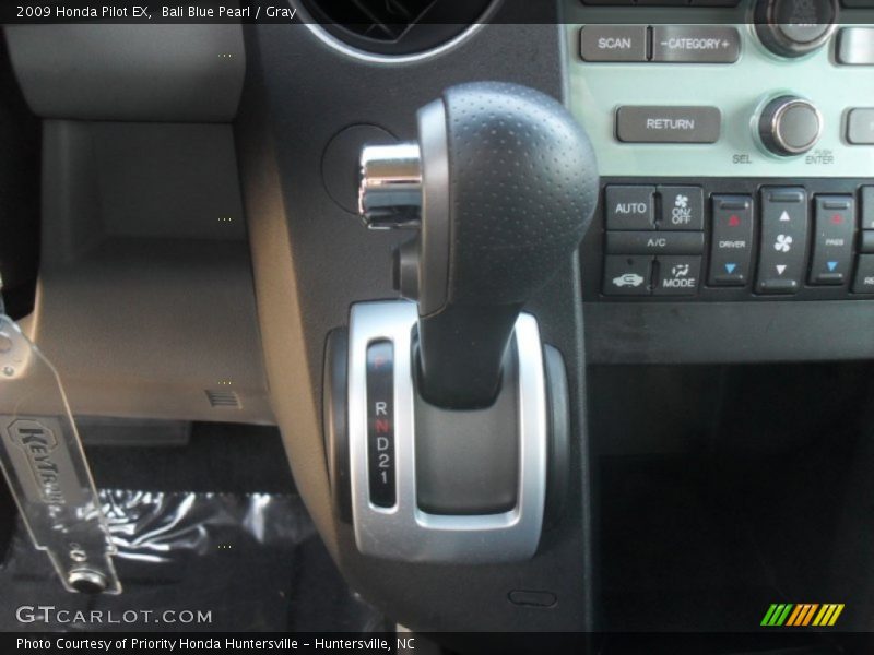 Bali Blue Pearl / Gray 2009 Honda Pilot EX