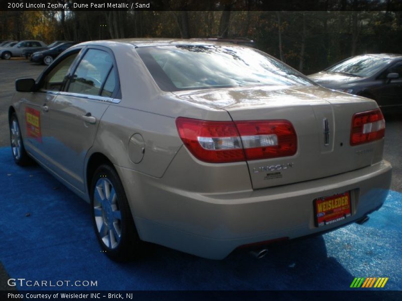 Dune Pearl Metallic / Sand 2006 Lincoln Zephyr