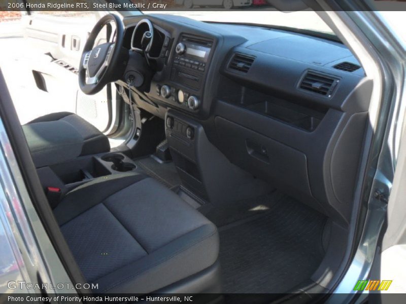 Steel Blue Metallic / Gray 2006 Honda Ridgeline RTS