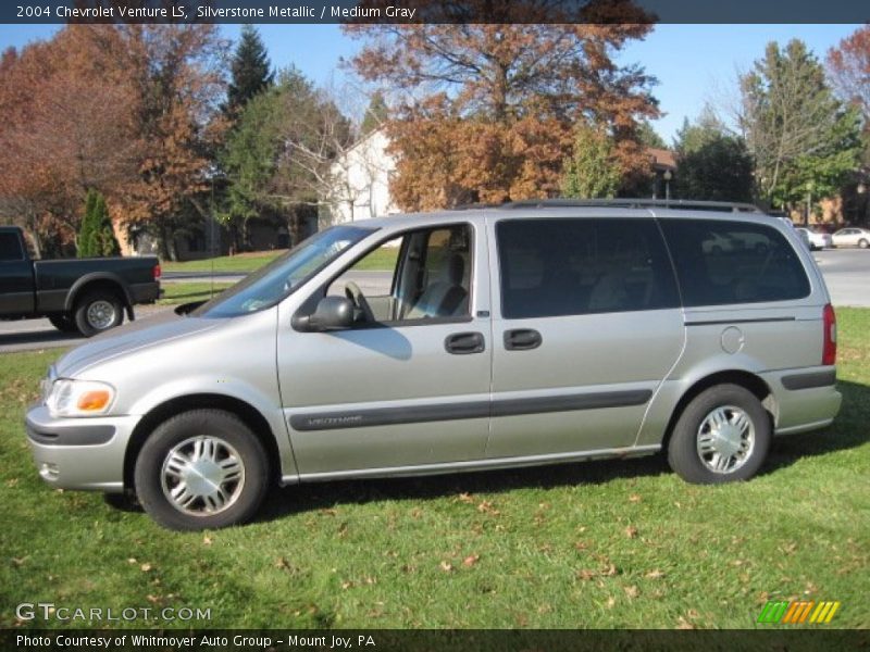 Silverstone Metallic / Medium Gray 2004 Chevrolet Venture LS