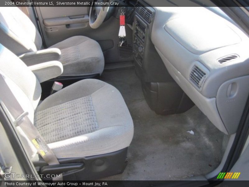 Silverstone Metallic / Medium Gray 2004 Chevrolet Venture LS