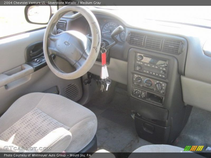 Silverstone Metallic / Medium Gray 2004 Chevrolet Venture LS