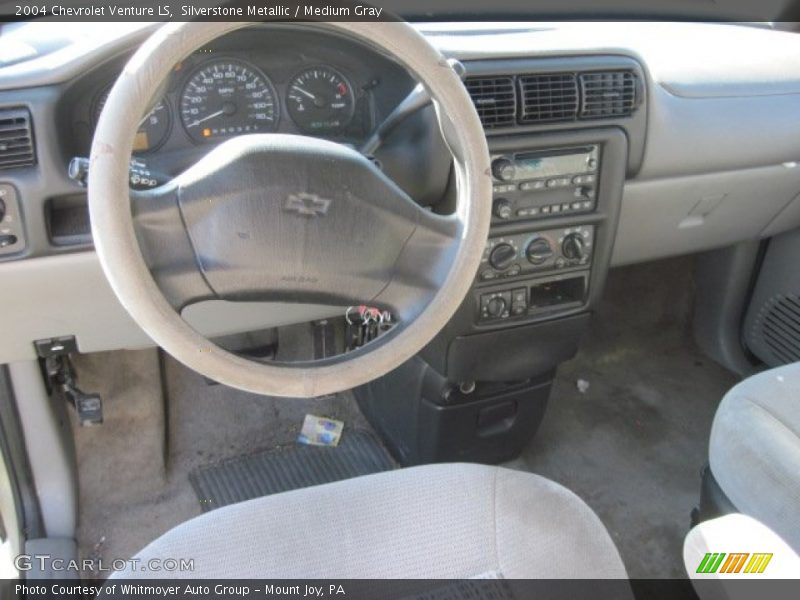 Silverstone Metallic / Medium Gray 2004 Chevrolet Venture LS