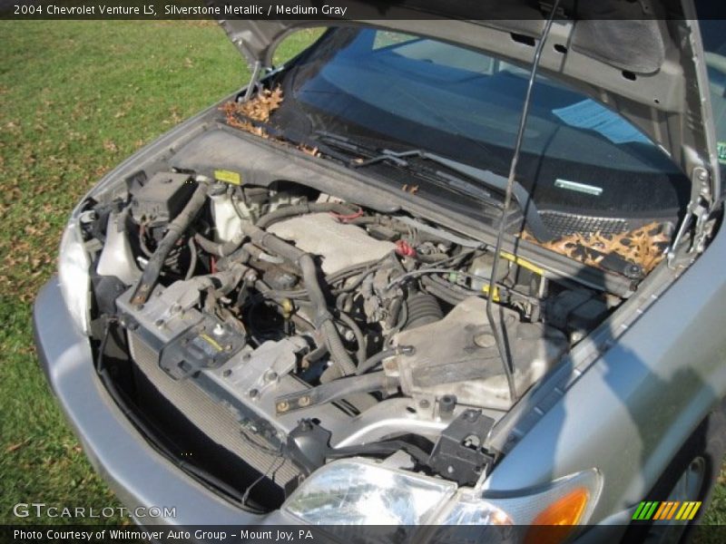 Silverstone Metallic / Medium Gray 2004 Chevrolet Venture LS