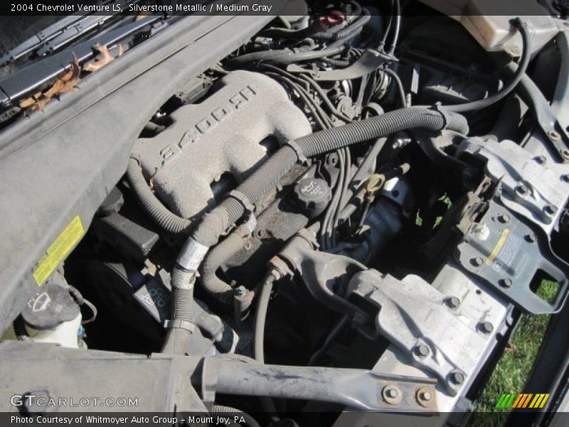 Silverstone Metallic / Medium Gray 2004 Chevrolet Venture LS