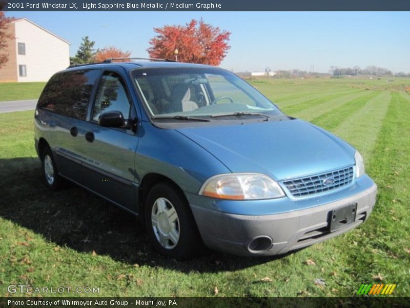 Light Sapphire Blue Metallic / Medium Graphite 2001 Ford Windstar LX