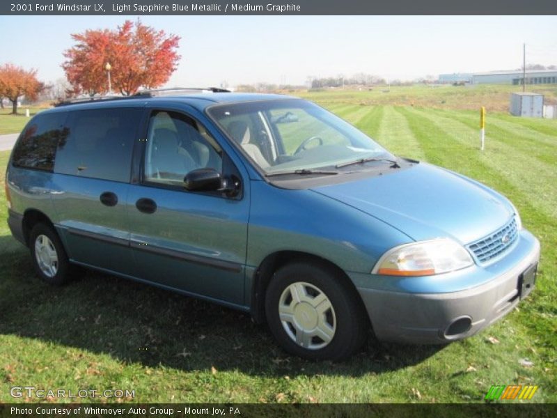 Light Sapphire Blue Metallic / Medium Graphite 2001 Ford Windstar LX