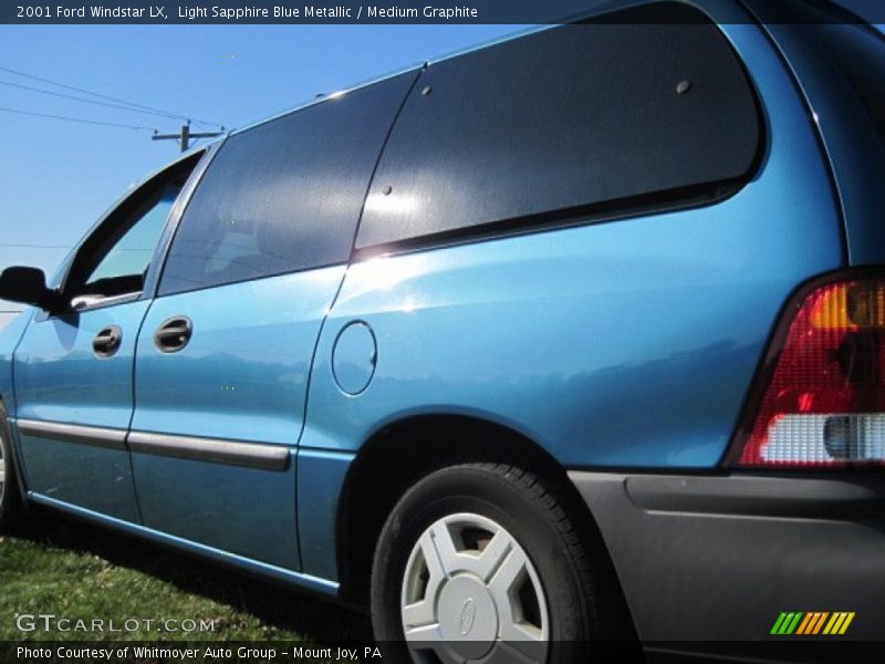 Light Sapphire Blue Metallic / Medium Graphite 2001 Ford Windstar LX