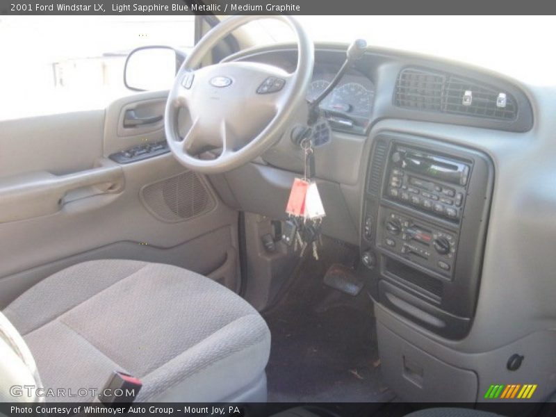 Light Sapphire Blue Metallic / Medium Graphite 2001 Ford Windstar LX