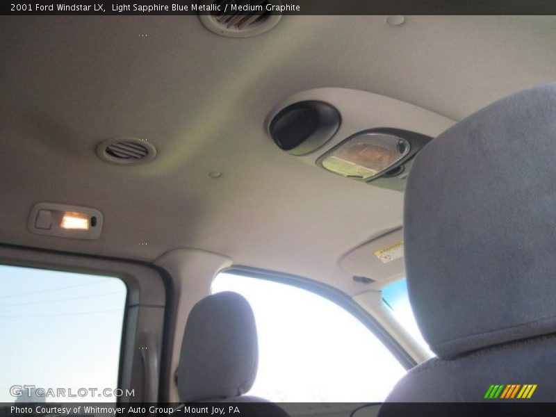 Light Sapphire Blue Metallic / Medium Graphite 2001 Ford Windstar LX