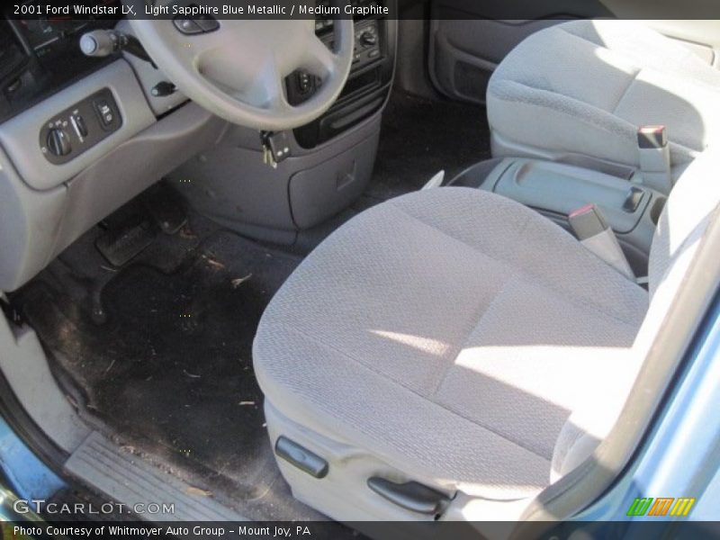 Light Sapphire Blue Metallic / Medium Graphite 2001 Ford Windstar LX