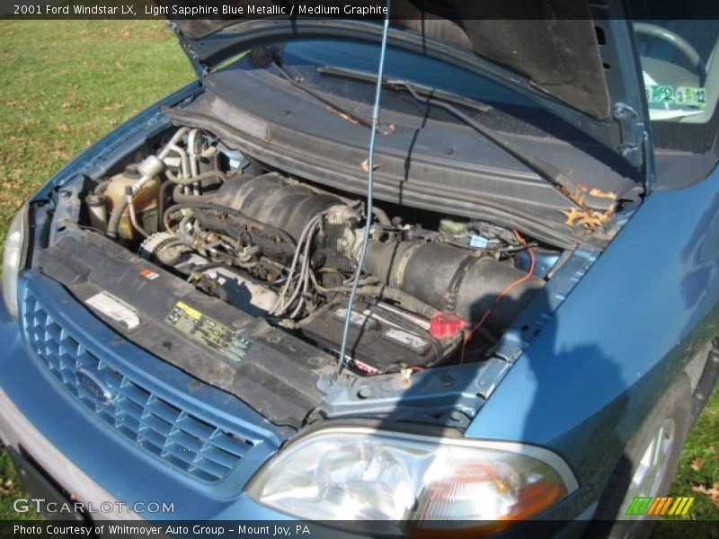 Light Sapphire Blue Metallic / Medium Graphite 2001 Ford Windstar LX