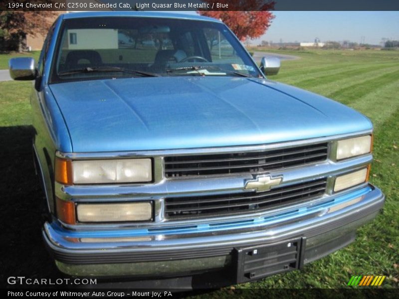 Light Quasar Blue Metallic / Blue 1994 Chevrolet C/K C2500 Extended Cab