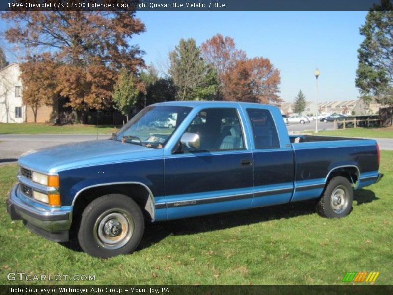  1994 C/K C2500 Extended Cab Light Quasar Blue Metallic