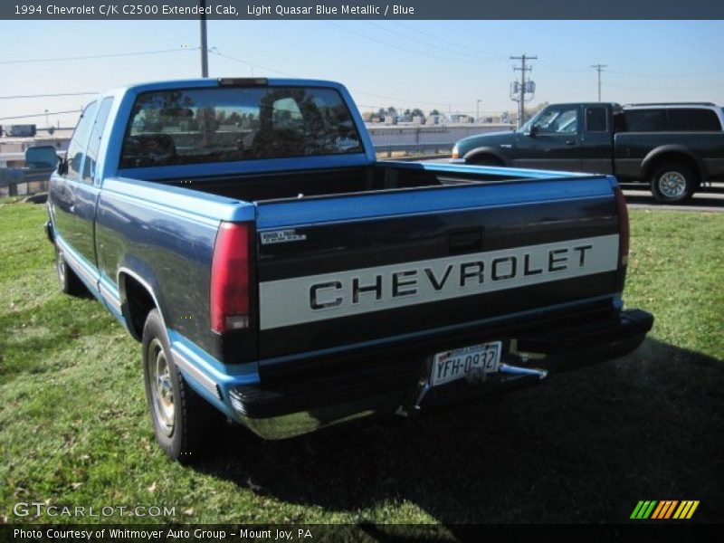 Light Quasar Blue Metallic / Blue 1994 Chevrolet C/K C2500 Extended Cab