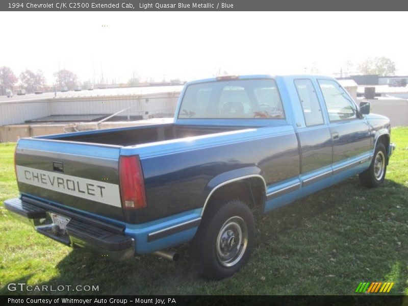 Light Quasar Blue Metallic / Blue 1994 Chevrolet C/K C2500 Extended Cab