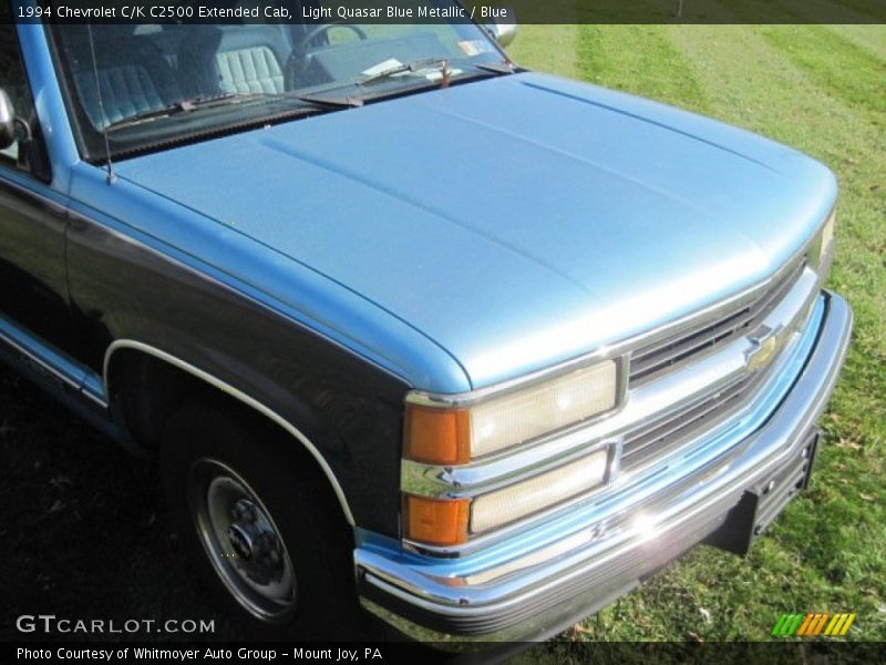 Light Quasar Blue Metallic / Blue 1994 Chevrolet C/K C2500 Extended Cab
