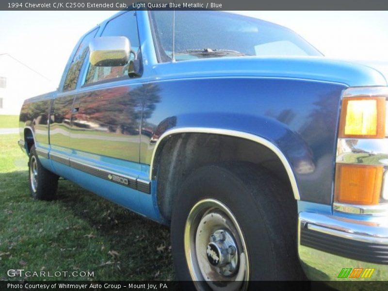 Light Quasar Blue Metallic / Blue 1994 Chevrolet C/K C2500 Extended Cab