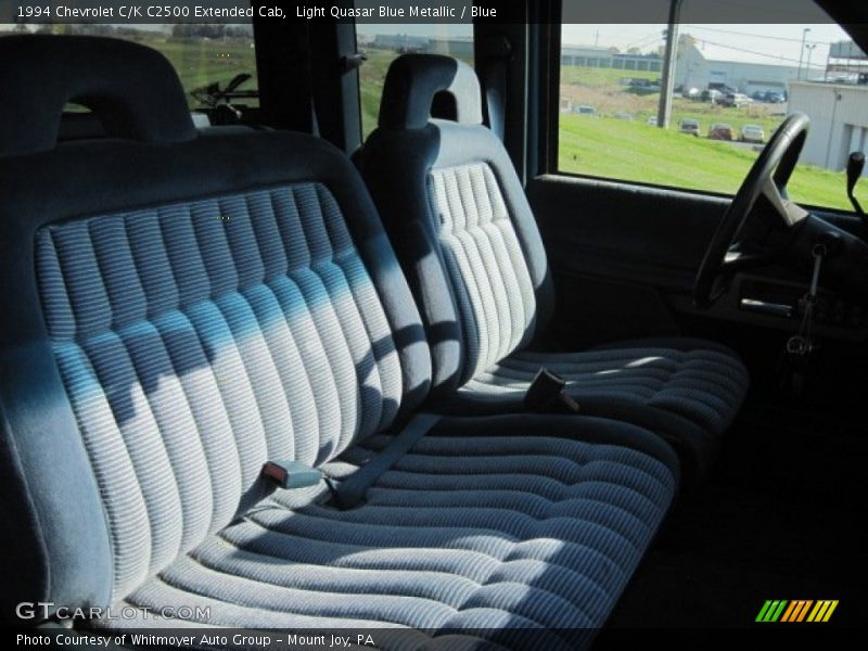 Light Quasar Blue Metallic / Blue 1994 Chevrolet C/K C2500 Extended Cab