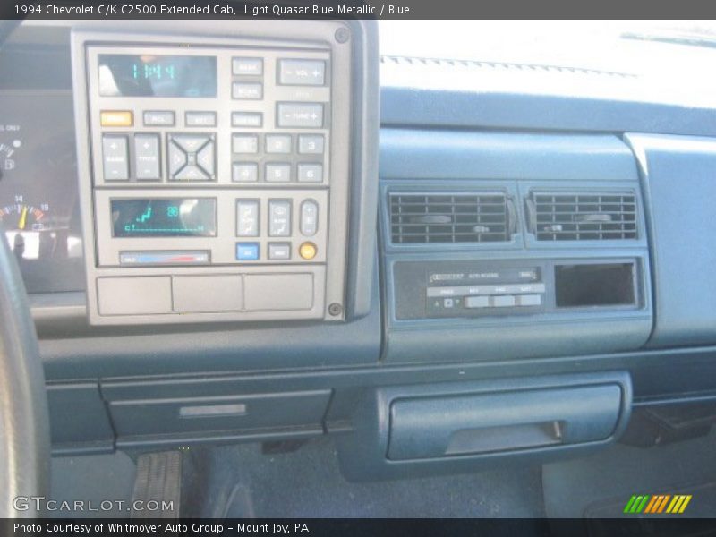 Light Quasar Blue Metallic / Blue 1994 Chevrolet C/K C2500 Extended Cab