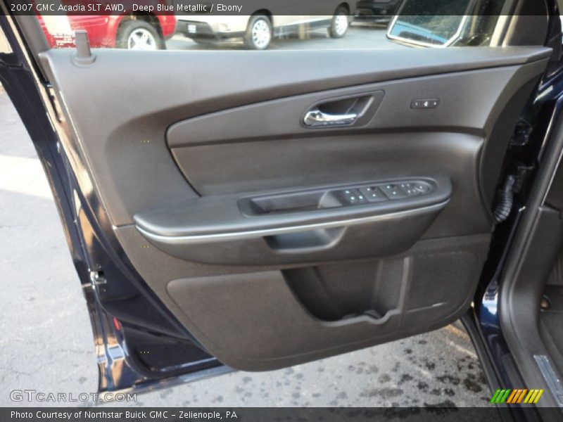 Deep Blue Metallic / Ebony 2007 GMC Acadia SLT AWD