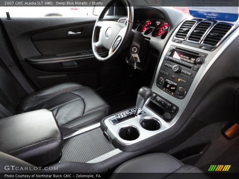 Deep Blue Metallic / Ebony 2007 GMC Acadia SLT AWD