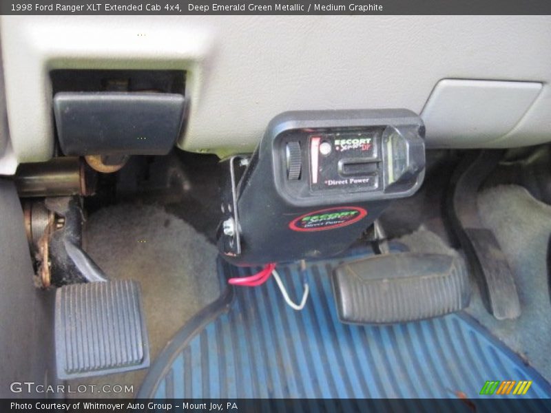 Deep Emerald Green Metallic / Medium Graphite 1998 Ford Ranger XLT Extended Cab 4x4