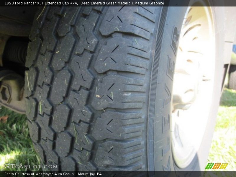 Deep Emerald Green Metallic / Medium Graphite 1998 Ford Ranger XLT Extended Cab 4x4